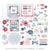 Wild At Heart Ephemera Die Cuts-Cocoa Vanilla