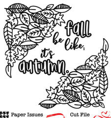 Corner Leaf Piles-Free Cut File