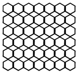 Hexagon Background Free Cut File