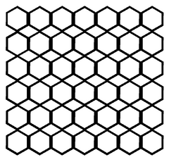 Hexagon Background Free Cut File