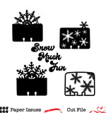 Dexcember Snowflakes-Free Cut File