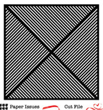 Diagonal Stripes-Free Cut File