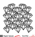 Diamonds In The Rough- Free Cut File