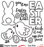Easter Chicks-Free Cut File