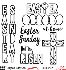 Easter Sunday-Free Cut File