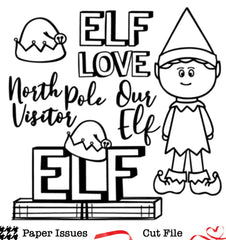 Elf Love-Free Cut File