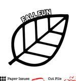 Fall Fun Mega Leaf-Free Cut File