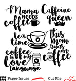 For The Love Of Coffee-Free Cut File