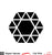 Geometric Hexagon-Free Cut File