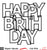 Happy Birthday!-Free Cut File