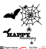 Happy Haunting Free Cut File