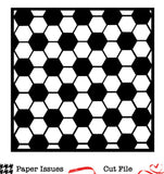 Hexagon Background-Free Cut File
