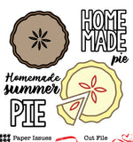 Homemade Summer Pie-Free Cut File