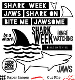 Jawsome Shark Week-Free Cut File