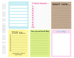 List All The Things-June Free Printable File