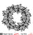 Long Leaves Wreath- Free Cut File