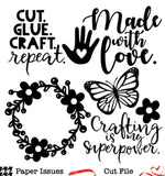 Made With Love-Free Cut File