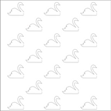 Foldable Swans Free Cut File