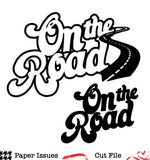 On The Road-Free Cut File