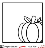 Pumpkin Frame-Free Cut File