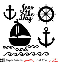 Seas The Day- Free Cut File