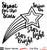 Shooting Star-Free Cut File