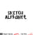 Sketch Alphabet-Free Cut File