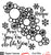 Circles & Snowflakes-Free Cut File