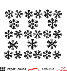 Snowflake Grid-Free Cut File