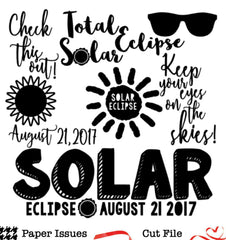 Solar Eclipse-Free Cut File
