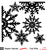 Split Snowflake-Free Cut File