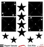 Star Pinwheels-Free Cut File