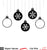 Stitch and Cut Ornaments-Free Cut File