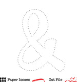 Stitching Ampersand-Free Cut File