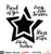 Stitching Star Background Free Cut File