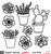 Succulents-Free Cut File