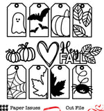 Tag Along in October-Free Cut File