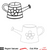 Watering Can Cut and Stitch-Free Cut File