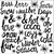 Winter Words Free Cut File