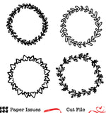 Wreaths Free Cut File