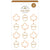Flea Market Leaves & Acorns Cute Clips-Doodlebug