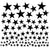 Falling Stars Free Cut File