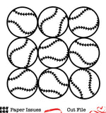 Baseball Background -Free Cut File