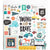 Cool Kid 12x12 Chipboard Stickers-Crate Paper
