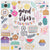 Chipboard Stickers Good Vibes-Crate Paper
