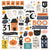 Chipboard Stickers-Hey Pumpkin-Crate Paper