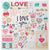 Hello Love 12x12 Chipboard Stickers-Crate Paper