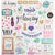 Oasis Chipboard Stickers-Crate Paper