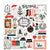 Chipboard Stickers-Merry Days-Crate Paper