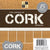 Cork Stack Adhesive Back Sheets 6x6 Paper Pad DCWV